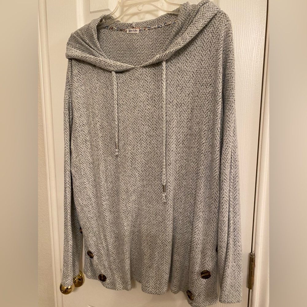 Yarn and sea hoodie sweater